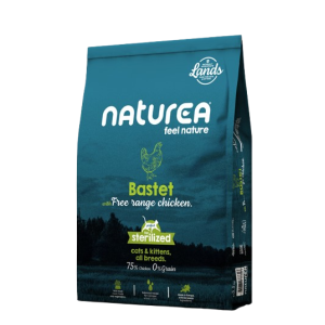 Τροφη Γατας Naturea Lands Bastet Με Κοτόπουλο 1,6kg Ξηρα τροφη
