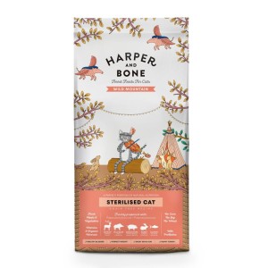Τροφη Γατας Harper & Bone Wild Mountain Sterilised Cat 2kg Ξηρα τροφη