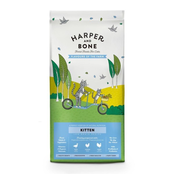 Τροφη Γατας Harper & Bone Flavours Farm Kitten 2kg Ξηρα τροφη Τροφη Γατας Harper & Bone Flavours Farm Kitten 2kg Ξηρα τροφη
