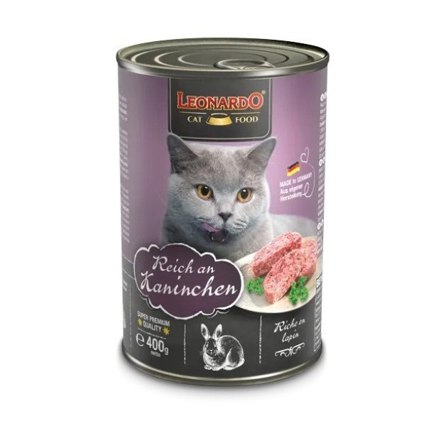 Υγρη Τροφη Γατας Leonardo Adult Με Κουνέλι 400g Υγρη Τροφη Υγρη Τροφη Γατας Leonardo Adult Με Κουνέλι 400g Υγρη Τροφη