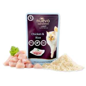  Nuevo Light Με Κοτόπουλο & Ρύζι 85gr Υγρη Τροφη