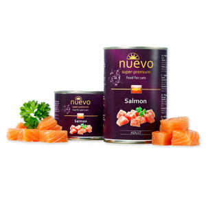  Nuevo Adult Με Σολομό 400g Υγρη Τροφη