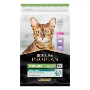 Τροφη Γατας Purina Pro Plan Sterilised Με Γαλοπούλα 1,5kg Ξηρα τροφη