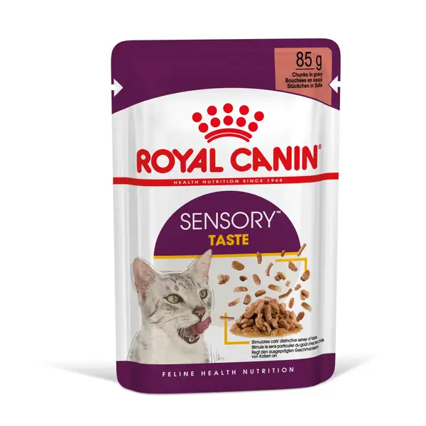 Royal Canin Sensory Taste In Gravy 85g Υγρη Τροφη Royal Canin Sensory Taste In Gravy 85g Υγρη Τροφη