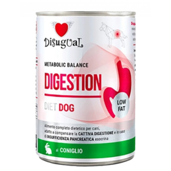 Disugual Diet Dog Digestion Με Κουνέλι 400g Υγρη Τροφη Disugual Diet Dog Digestion Με Κουνέλι 400g Υγρη Τροφη