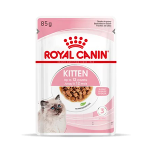  Royal Canin Kitten In Gravy 85g Υγρη Τροφη