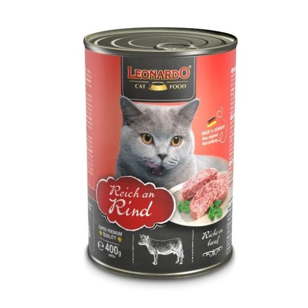 Υγρη Τροφη Γατας Leonardo Adult Με Βοδινό 400g Υγρη Τροφη Υγρη Τροφη Γατας Leonardo Adult Με Βοδινό 400g Υγρη Τροφη