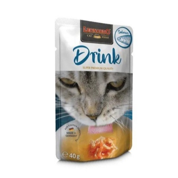 Υγρη Τροφη Γατας Leonardo Drink Με Σολομό 40g Υγρη Τροφη Υγρη Τροφη Γατας Leonardo Drink Με Σολομό 40g Υγρη Τροφη
