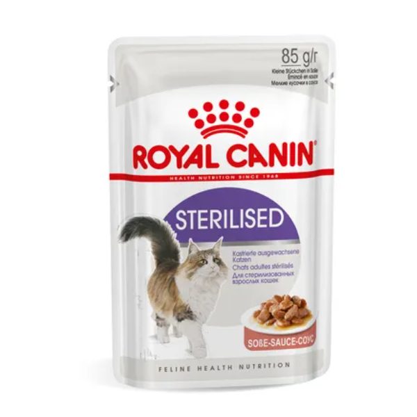 Royal Canin Sterilised In Gravy 85g Υγρη Τροφη