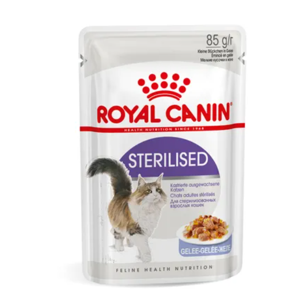 Royal Canin Sterilised In Jelly 85g Υγρη Τροφη