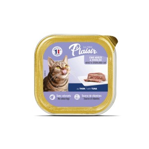  Plaisir Adult Pate Με Τόνο 100g Υγρη Τροφη